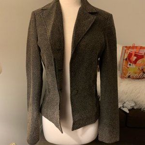 Boucle Fitted Business Wear Blazer